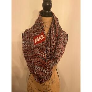 Alabama Crimson Tide Bama Roll Tide Infinity Scarf Knit